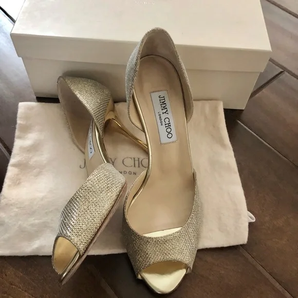 Jimmy Choo peep toe heels - Picture 8 of 14